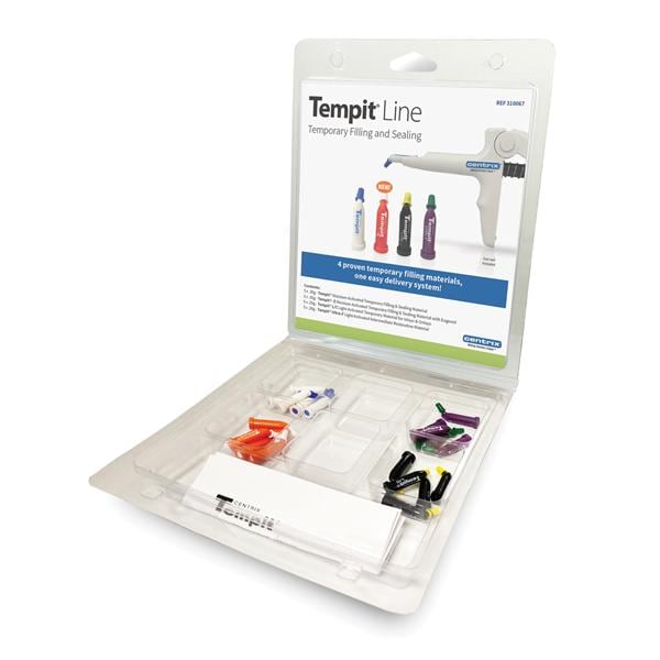 Centrix 310067 Tempit Essentials Dental Cement Sealer Essentials Kit 30/Pk EXP May 2026