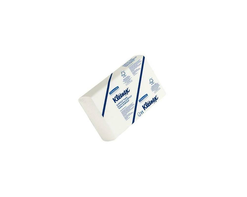 Halyard 04442 Kleenex Slimfold Paper Towels White 90/Pk 24 Pk/Cs