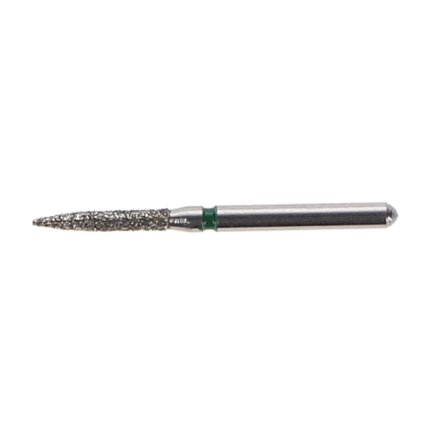 House Brand Dentistry 401723 HSB FG 862-012C Flame Coarse Grit Diamond Burs 10/Pk