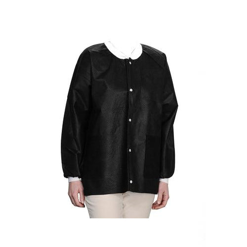 ValuMax 3630BKXS Extra-Safe Jackets Black Extra Small 10/Pk