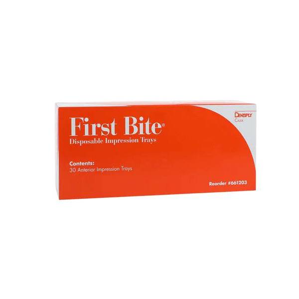 Dentsply Sirona 661203 First Bite Disposable Impression Trays Anterior 30/Pk