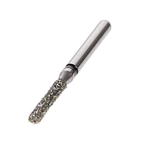 House Brand Dentistry 401842 HSB FG 837KR-012SC Modified Cylinder Super Coarse Grit Diamond Burs 10/Pk