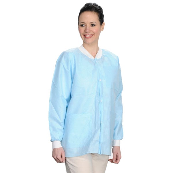 ValuMax 3630SBXS Extra-Safe Jackets Sky Blue Extra Small 10/Pk
