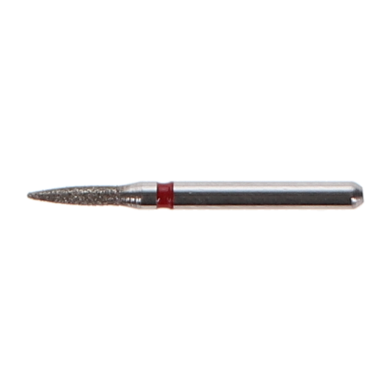 House Brand Dentistry 401882 HSB FG 860-012F Flame Fine Grit Diamond Burs 10/Pk