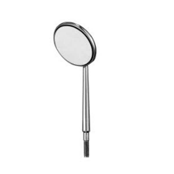 Premium Plus OMM47065024CS #5 Mouth Mirrors Cone Socket Front Surface Stainless Steel 10/Pk