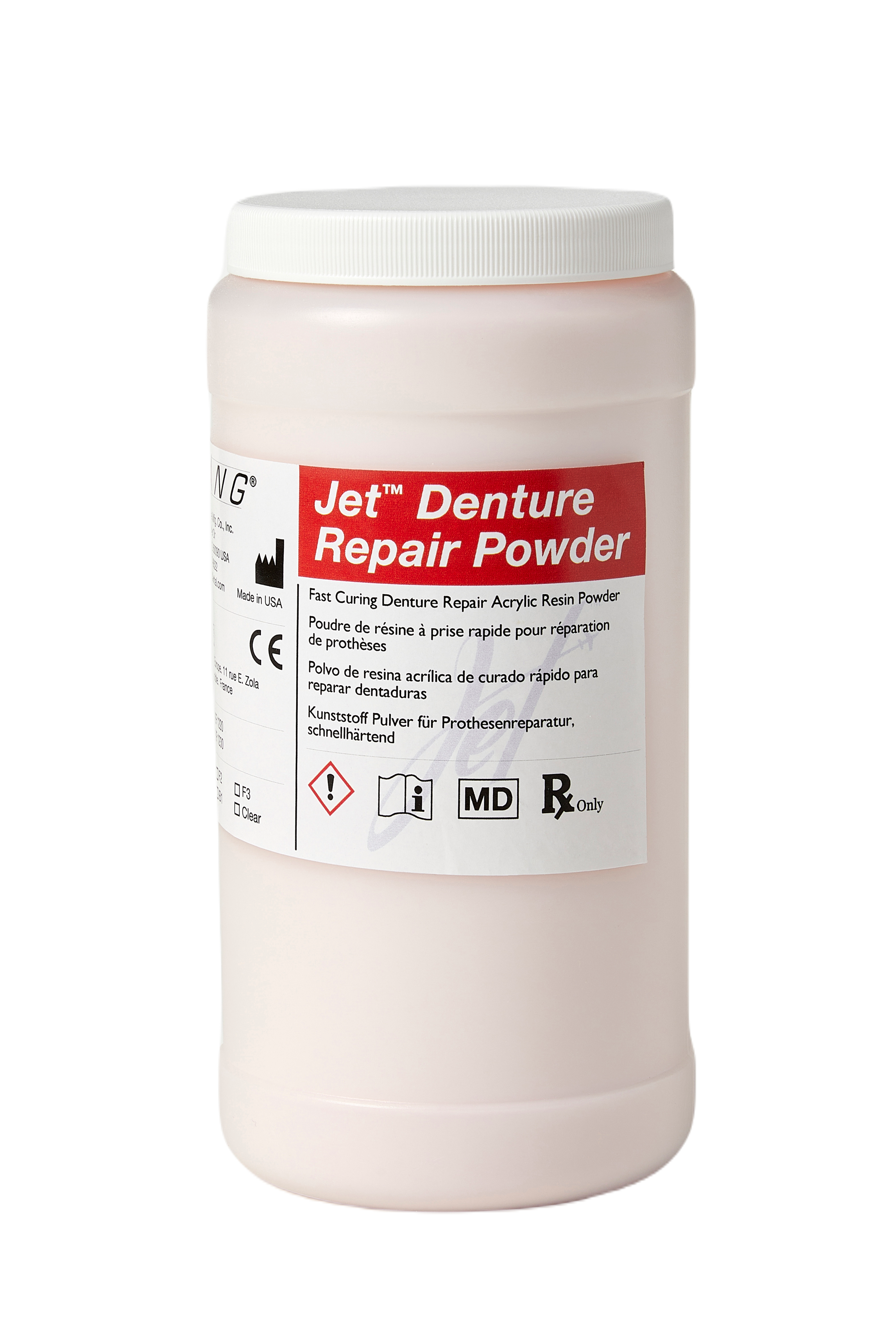 Lang Dental 1230-F1 Jet Denture Repair Powder F1 Powder 454gm – MVP ...