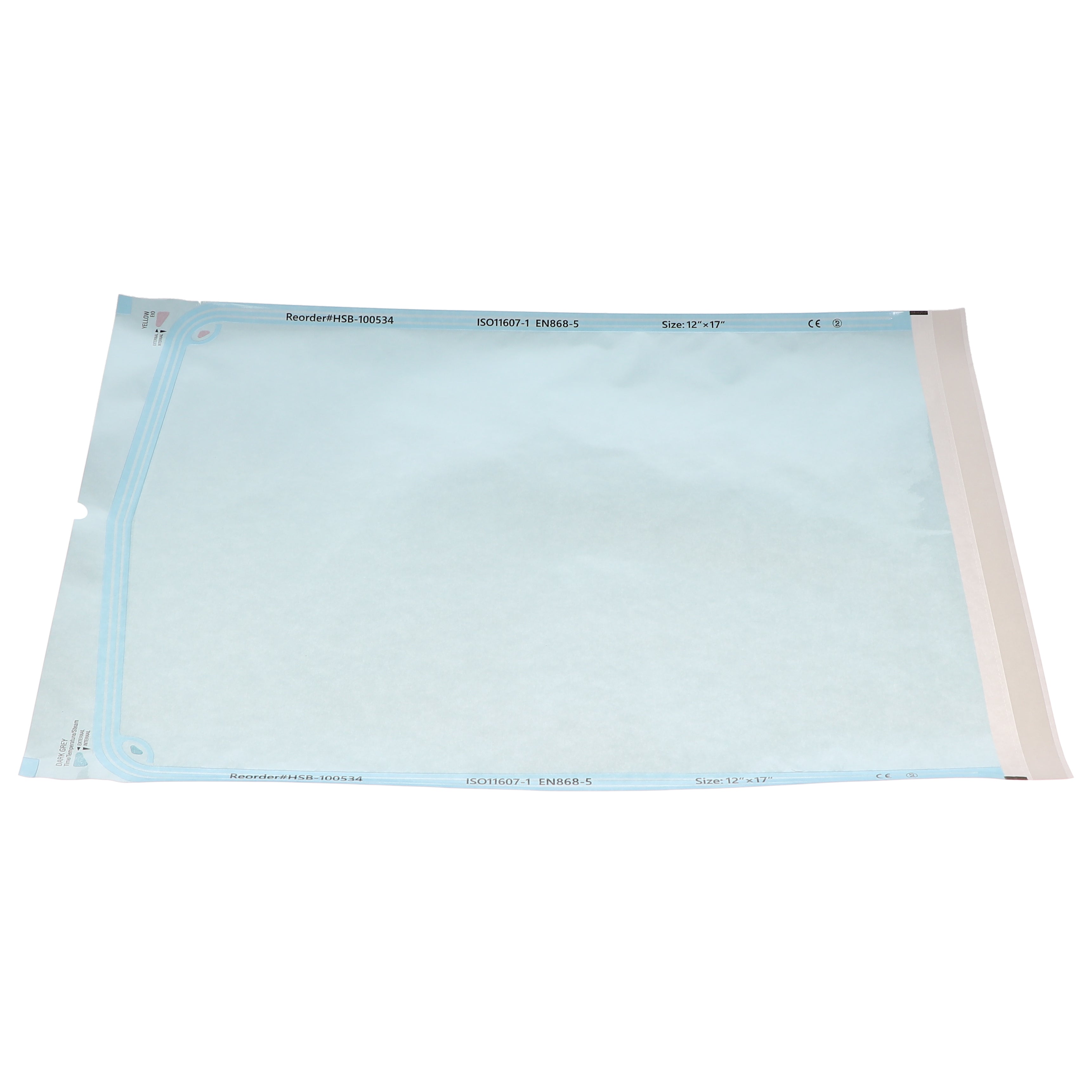 House Brand Dentistry 100534 HSB Self-Sealing Sterilization Pouches 12