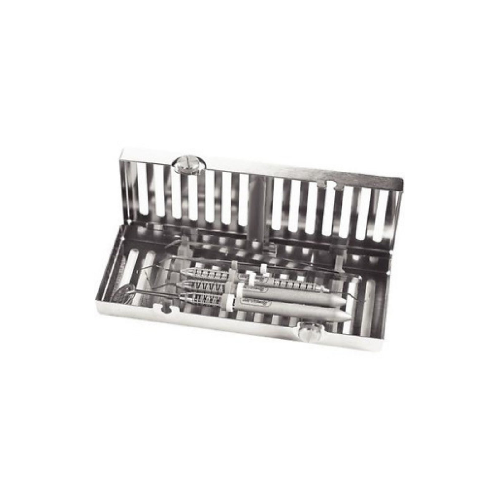 Hu-Friedy IM60H1 Handpiece Sterilization Cassette 3 Piece Gray Signature Series
