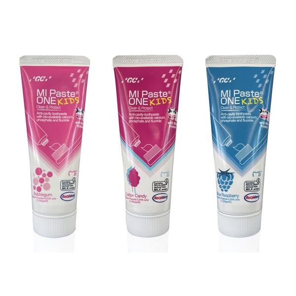 GC 437120 MI Paste ONE Kids Toothpaste Assorted 10/Pk – MVP Dental Supply