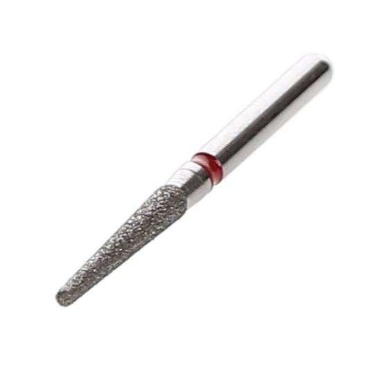 House Brand Dentistry 401871 HSB FG 856L-016F Long Round End Taper Fine Grit Diamond Burs 10/Pk