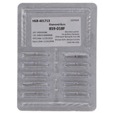 House Brand Dentistry 401713 HSB FG 859-018F Needle Fine Grit Diamond Burs 10/Pk