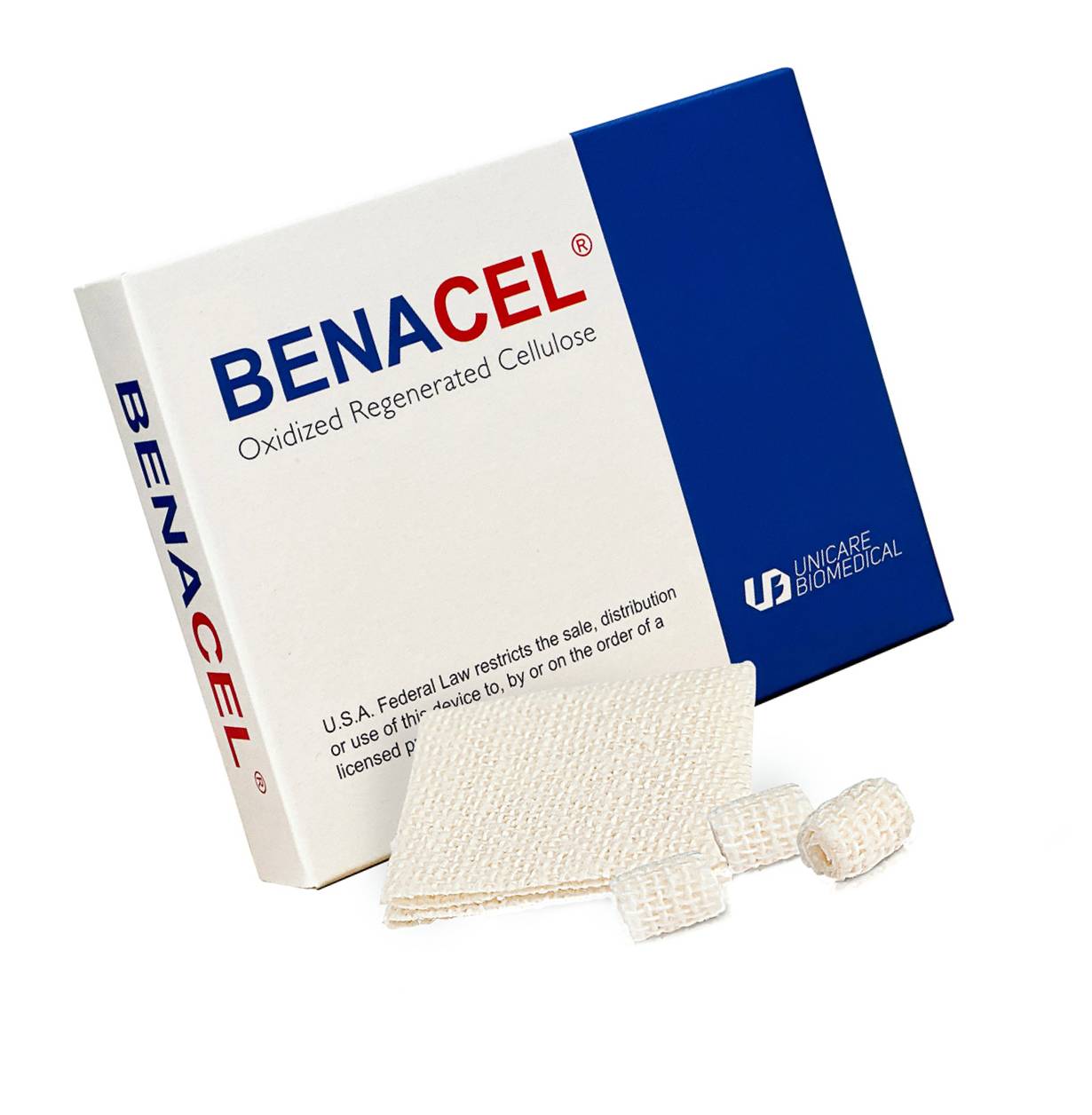 Unicare B01-0108 Benacel Dental Dressing 5mm x 7mm Plug 8/Bx