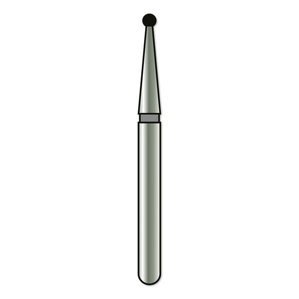 Coltene Whaledent X801M010 Alpen X1 Sterile FG Ball Medium Grit Diamond Burs 25/Pk