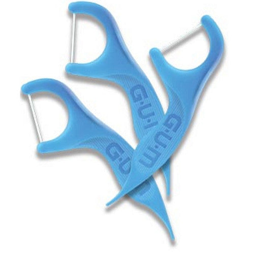 Sunstar Butler 888PQ GUM Eez-Thru Advanced Care Flossers with Vitamin E & Fluoride 3 X 48/Pk