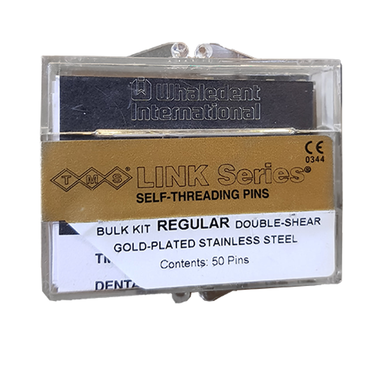 Coltene Whaledent L-551 TMS Link Regular Gold Double Shear Pin Kit .027