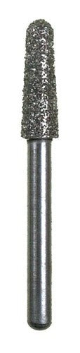 Spring Health Z775.7SC10LH FG 856-023 Round End Taper Super Coarse Grit Diamond Burs 10/Pk