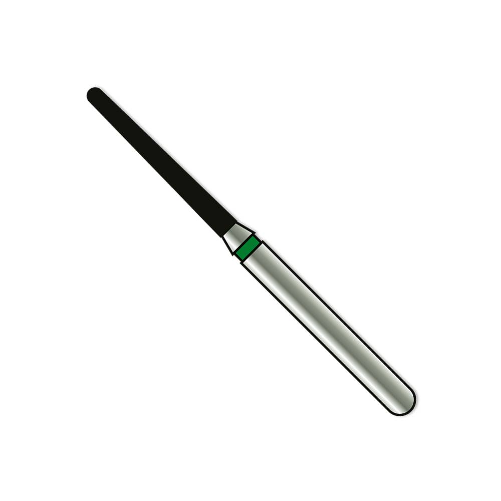 Coltene Whaledent X850C012 Alpen x1 FG #850.012 Round End Taper Coarse Grit Diamond Burs 25/Pk