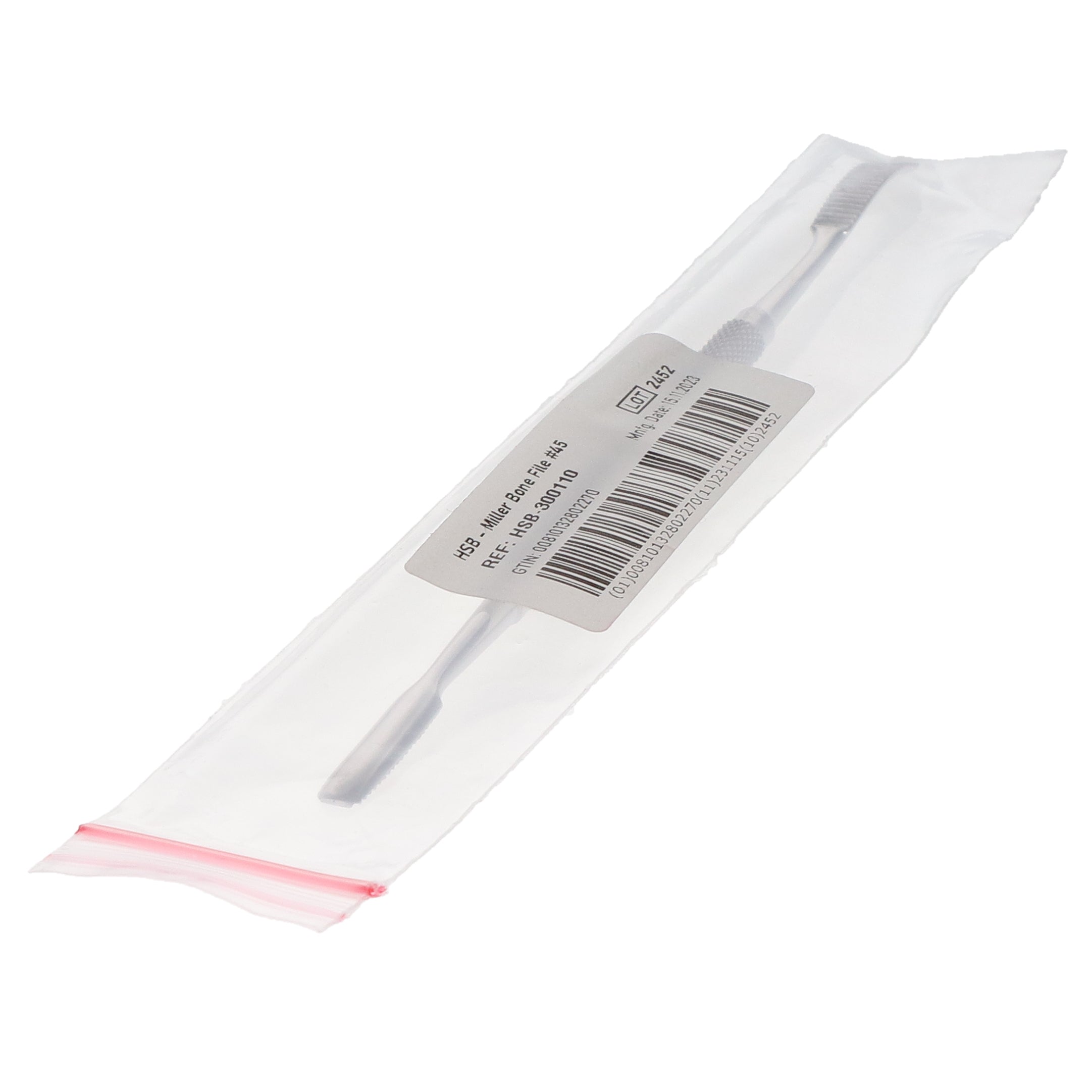 House Brand Dentistry 300110 HSB #45 Miller Dental Bone File