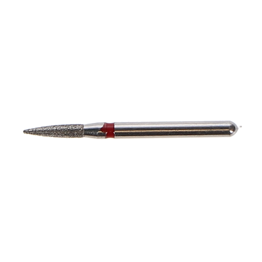 House Brand Dentistry 401886 HSB FG 861-014F Flame Fine Grit Diamond Burs 10/Pk
