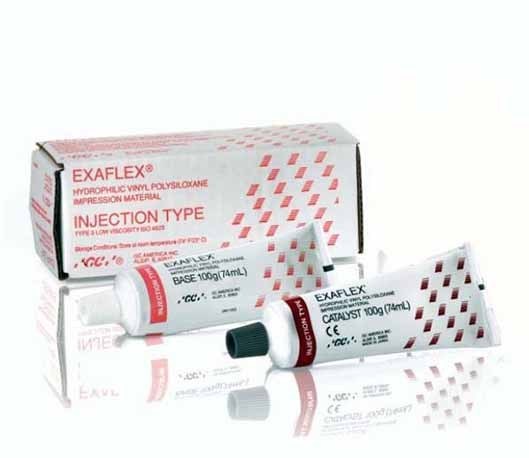 GC 900064 Exaflex Hydrophilic VPS Impression Material Injection Type Standard Package EXP May 2026