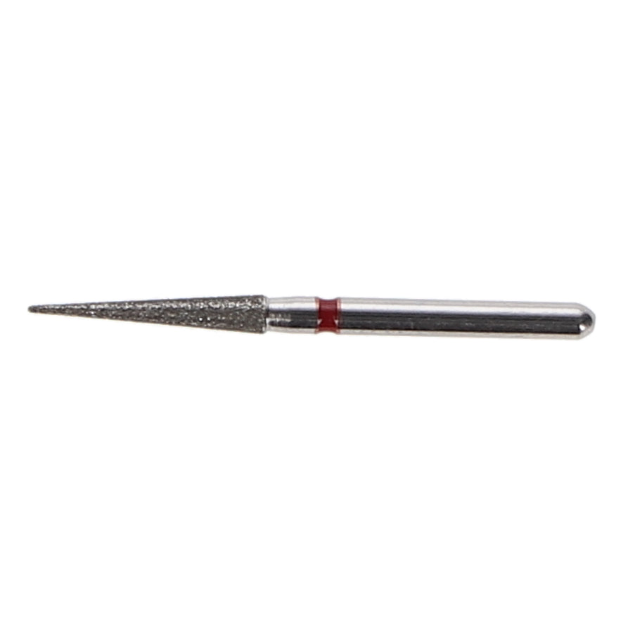 House Brand Dentistry 401713 HSB FG 859-018F Needle Fine Grit Diamond Burs 10/Pk