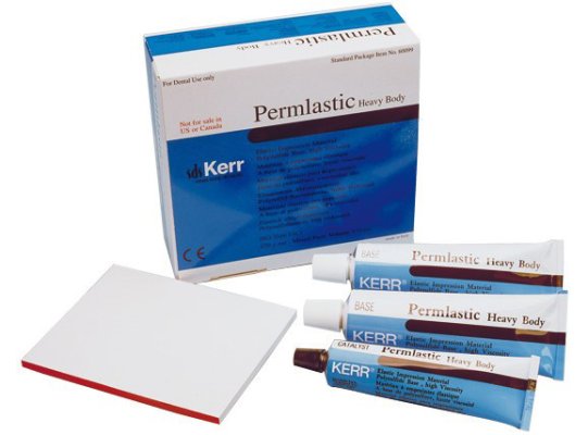 Kerr Dental 16410 Permlastic Polysulfide Material Heavy Body Bulk Package
