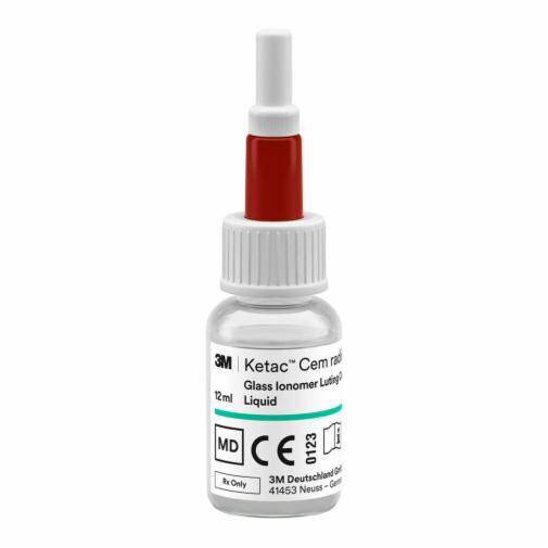 3M Solventum 37220 Ketac Cem Glass Ionomer Luting Cement Liquid 12mL