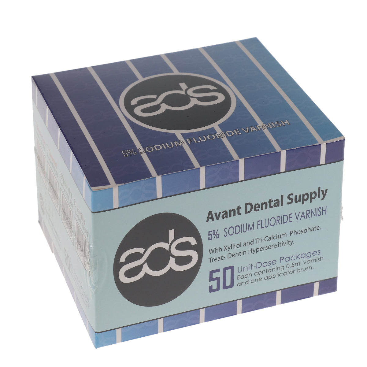 House Brand Dentistry 102063 Dental Fluoride Varnish Spearmint 50/Pk 0.40 mL