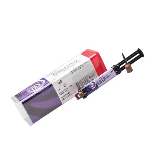 Pulpdent EMCMR2 Embrace Wetbond Resin Cement Medium Viscosity Automix Syringe 3.5gm