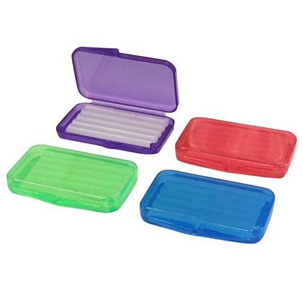 Plak Smacker 10459 Relief Dental Wax Mint Scented With Assorted Cases 144/Pk