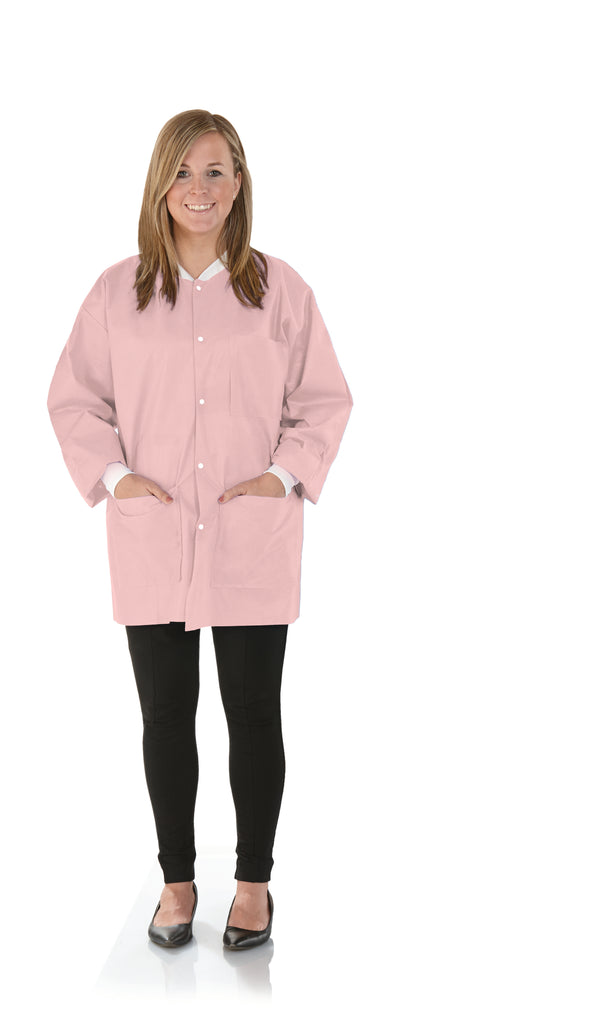 Medicom 8102-C SafeWear Hipster Jackets Pretty Pink Large 12/Pk