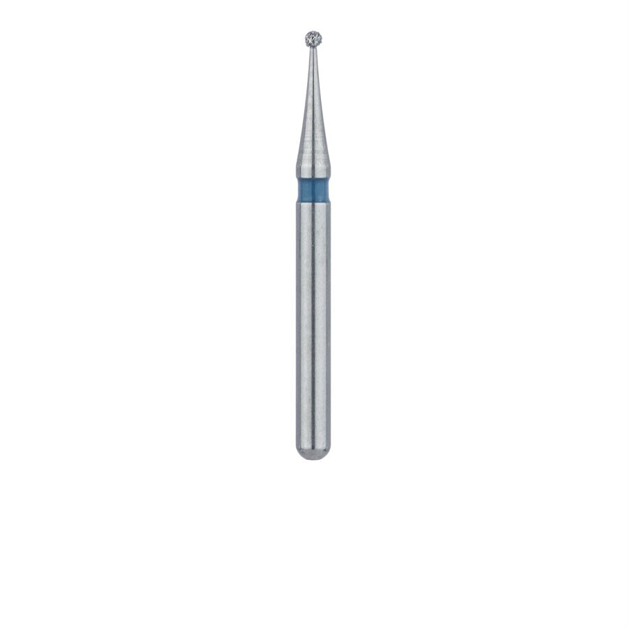 Meisinger 801G-029-FG FG Round Coarse Grit Diamond Burs 5/Pk