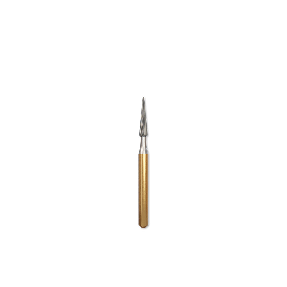 Coltene Whaledent R707612 Alpen FG #7612 12-Flute Tapered Trimming & Finishing Carbide Burs 5/Pk