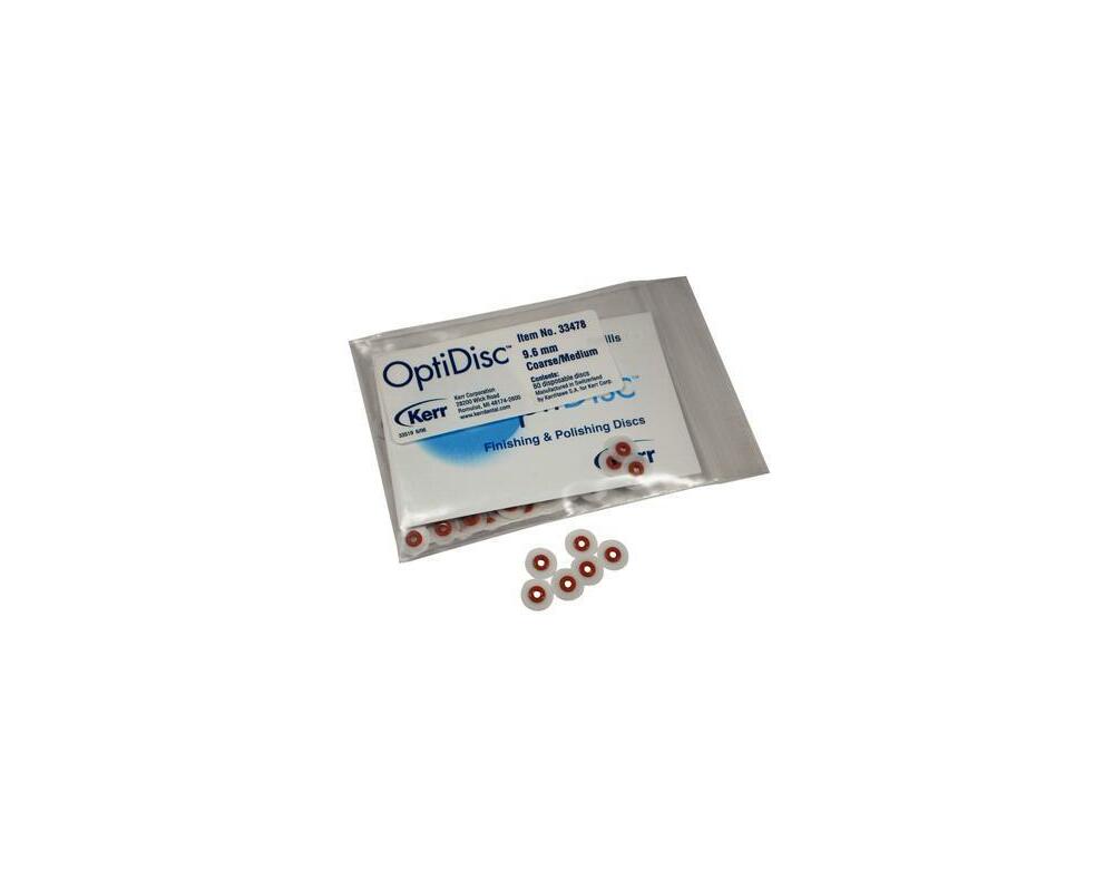 Axis Dental 33478 OptiDisc Finishing & Polishing Discs 9.6mm C/M 80/Pk