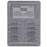 House Brand Dentistry 401529 FG 379-023F Football Fine Grit Diamond Burs 10/Pk