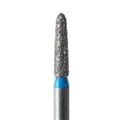 Microcopy 1716.6MS NeoDiamond #1716.6 Pointed Taper Short Shank Medium Grit Diamond Burs 25/Pk