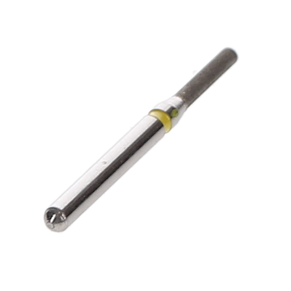 House Brand Dentistry 401831 HSB FG 836-012SF Flat End Cylinder Super Fine Grit Diamond Burs 10/Pk