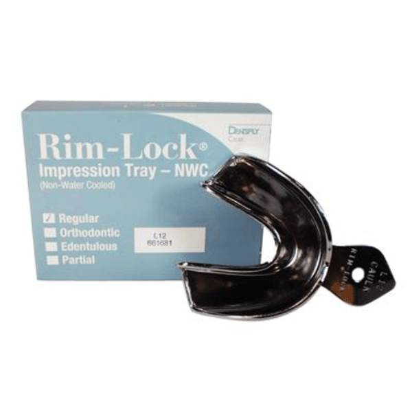 Dentsply Sirona 661681 Rim Lock Dental Impression Tray #L12 Metal