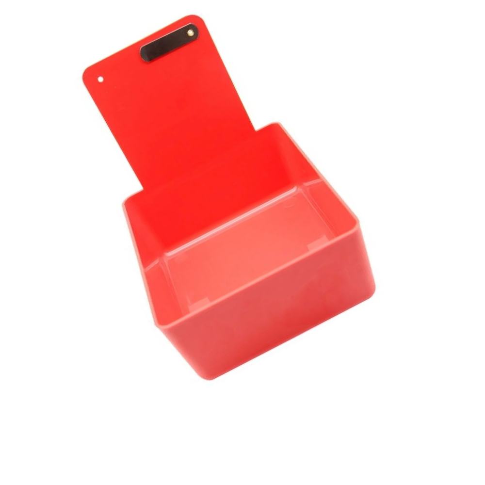 Plasdent 207MLP-5P Plastic Lab Pan With Metal Clip 7-1/16