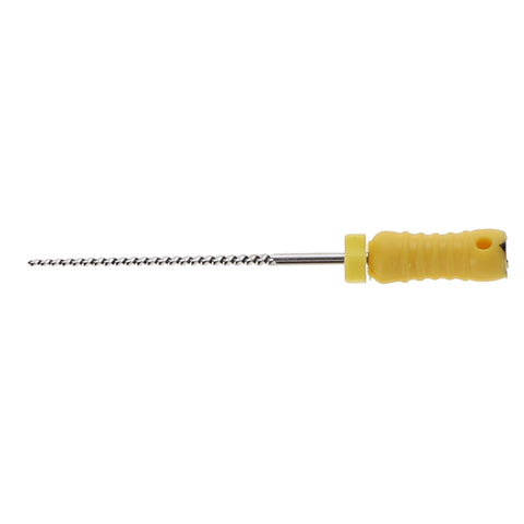 House Brand Dentistry 400224 HSB K-Files Flex-Type 25mm #50 Yellow Stainless Steel 6/Pk