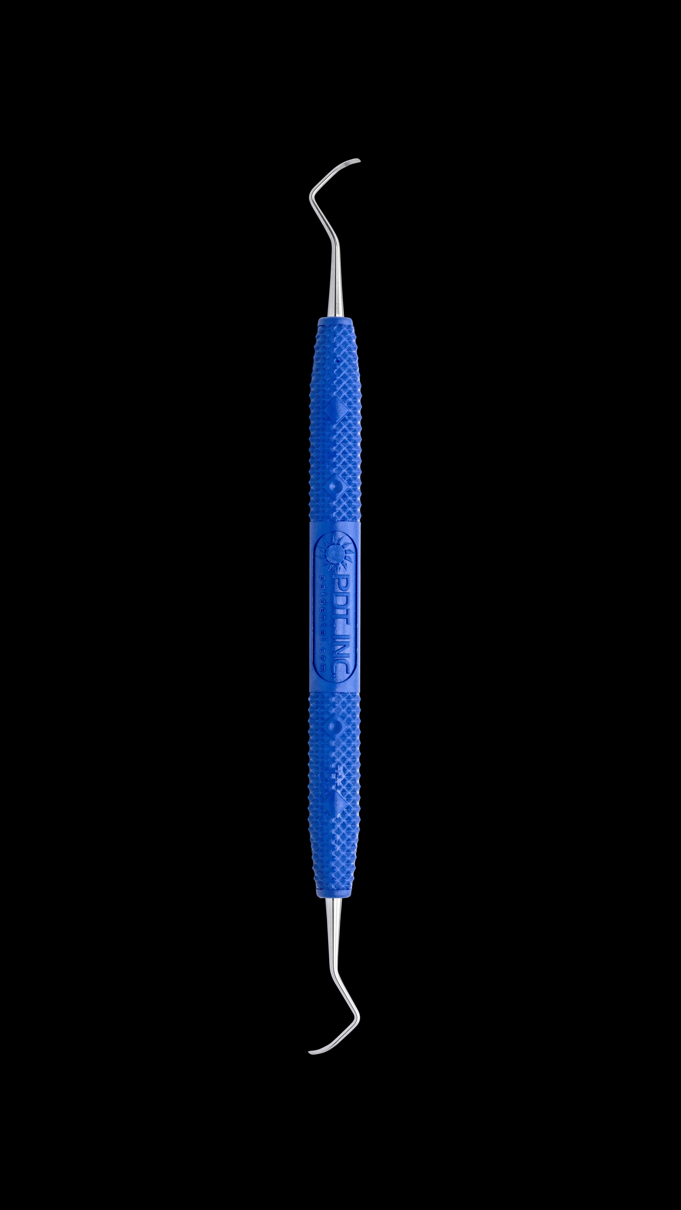 PDT R069 Cruise Line Double End #13-14 McCall Universal Dental Curette Blue