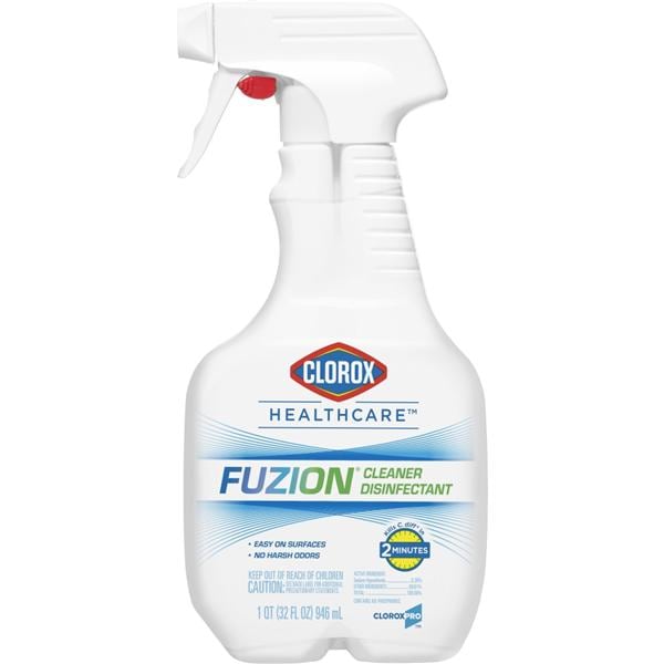Clorox Healthcare 31478 Fuzion Cleaner Disinfectant Spray 32 Oz