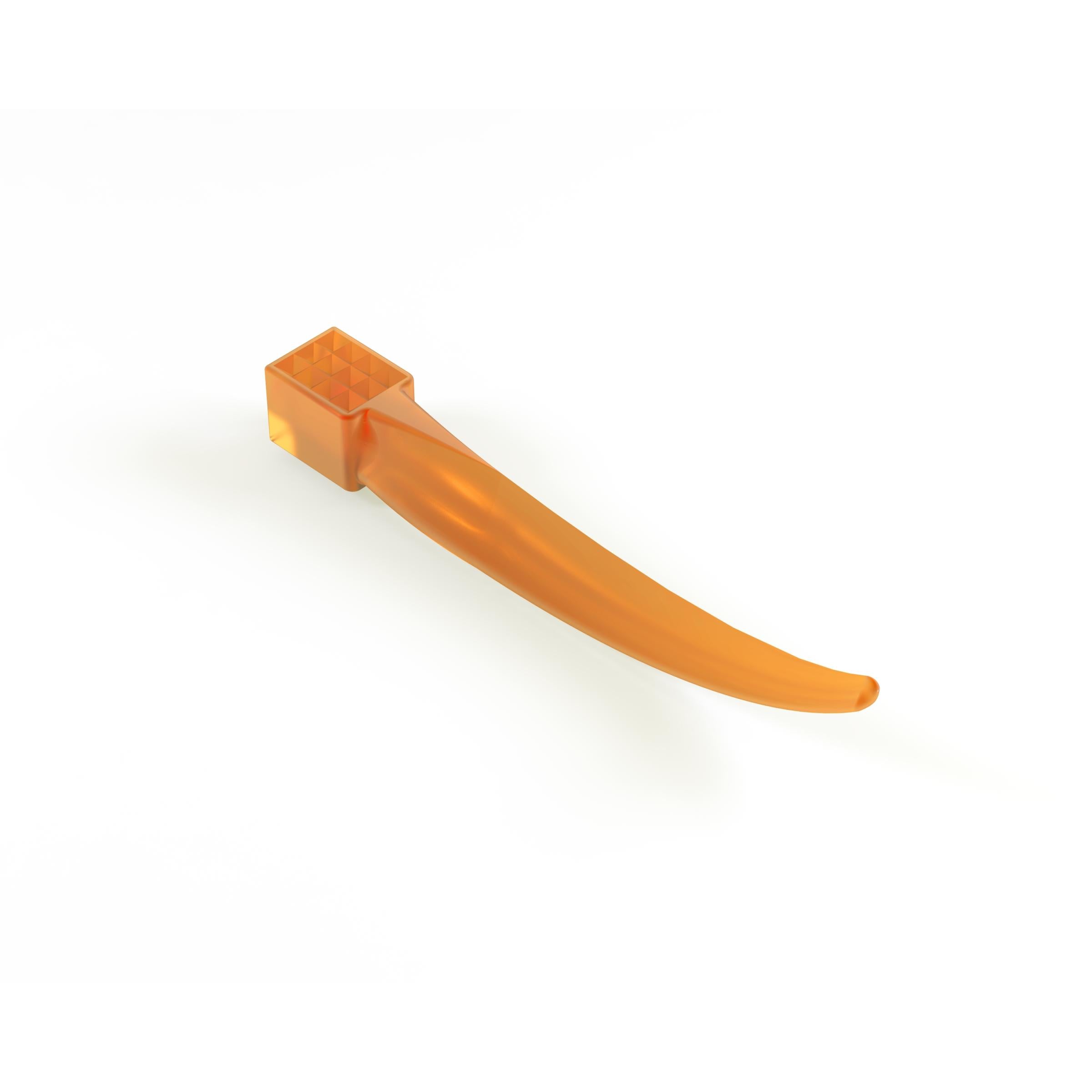 Garrison GWAOR A+Wedge Astringent Wedges Medium Orange Transparent 100/Pk