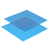 House Brand Dentistry 100707 HSB Rubber Dams Latex 6" X 6" Medium Gauge Blue 360/Pk