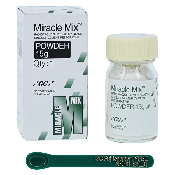 GC 000121 Miracle Mix Crown & Core Build-Up Powder 15gm – MVP Dental Supply