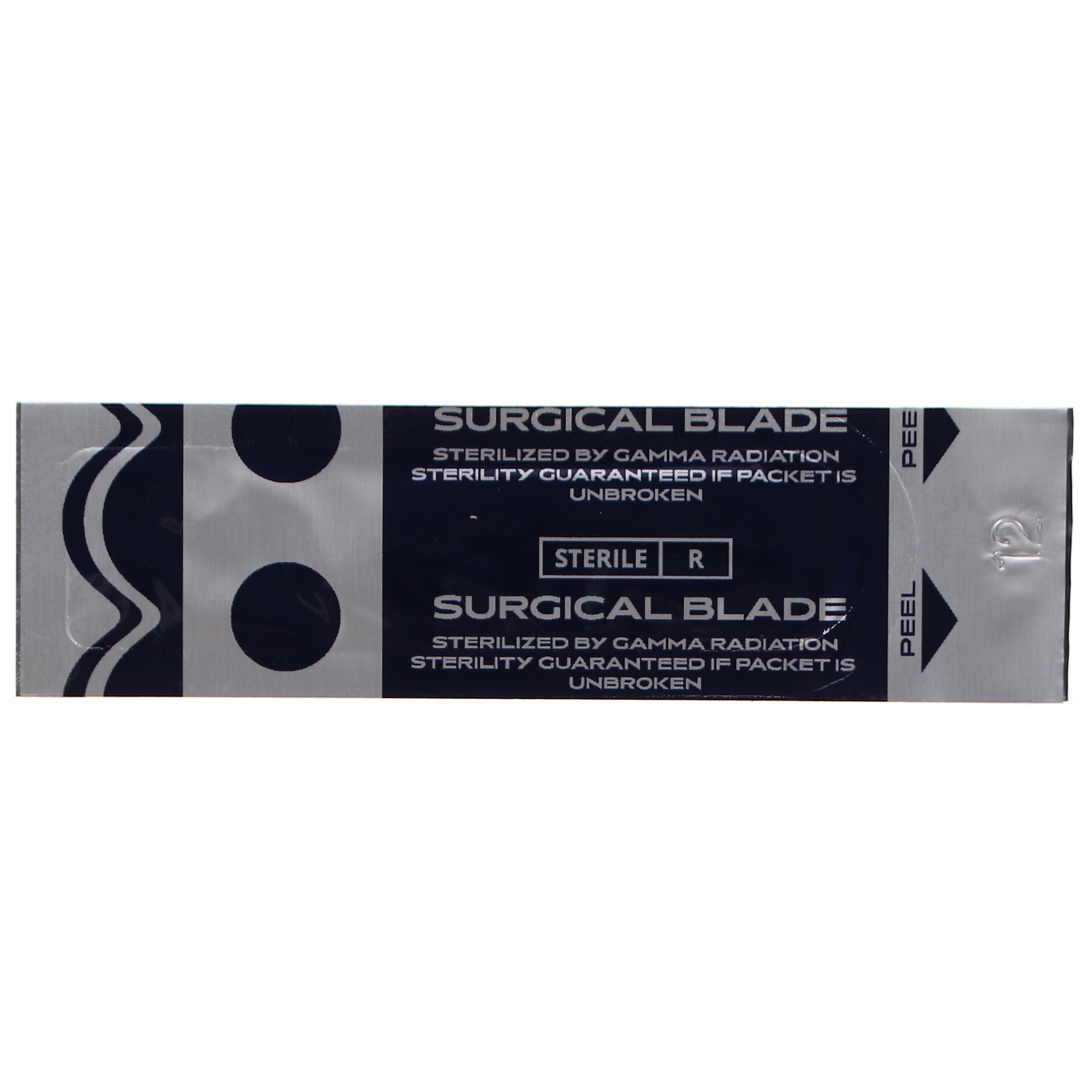 House Brand Dentistry 103101 HSB #12 Sterile Stainless Steel Surgical Scalpel Blades 100/Pk