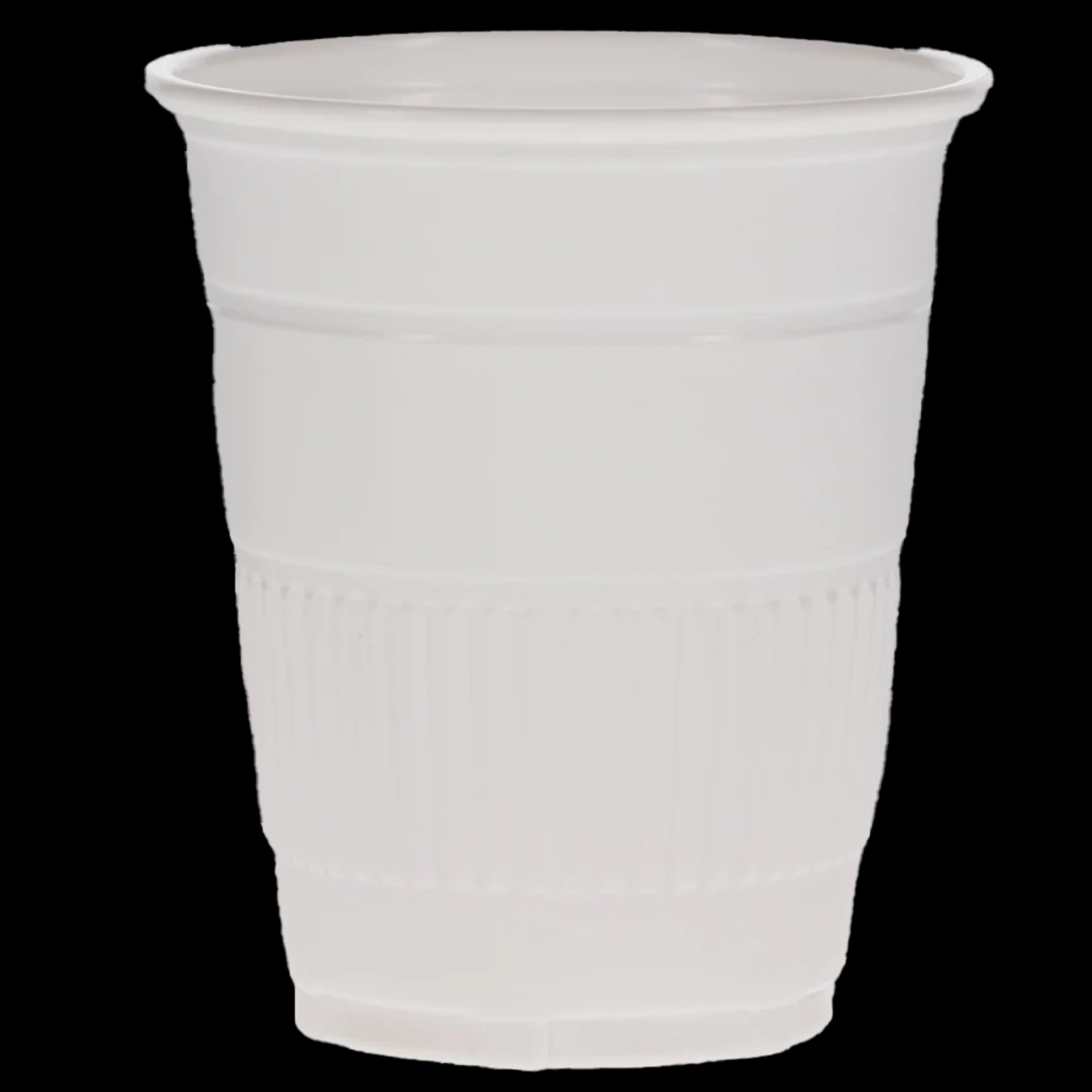 Quala CAWH Disposable Plastic Drinking Cups White 1000/Cs 5oz