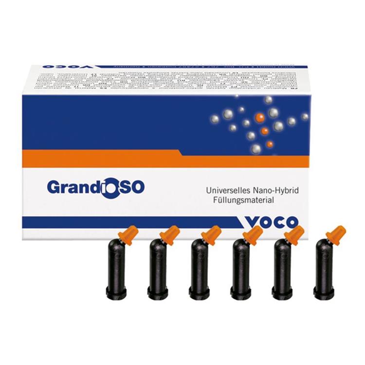 Voco 2675 GrandioSO Caps Universal Dental Composite Bleach 16/Pk 0.25 Gm EXP Jan 2025