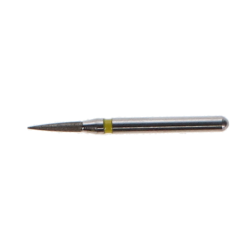 House Brand Dentistry 401719 HSB FG 861-012SF Flame Super Fine Grit Diamond Burs 10/Pk