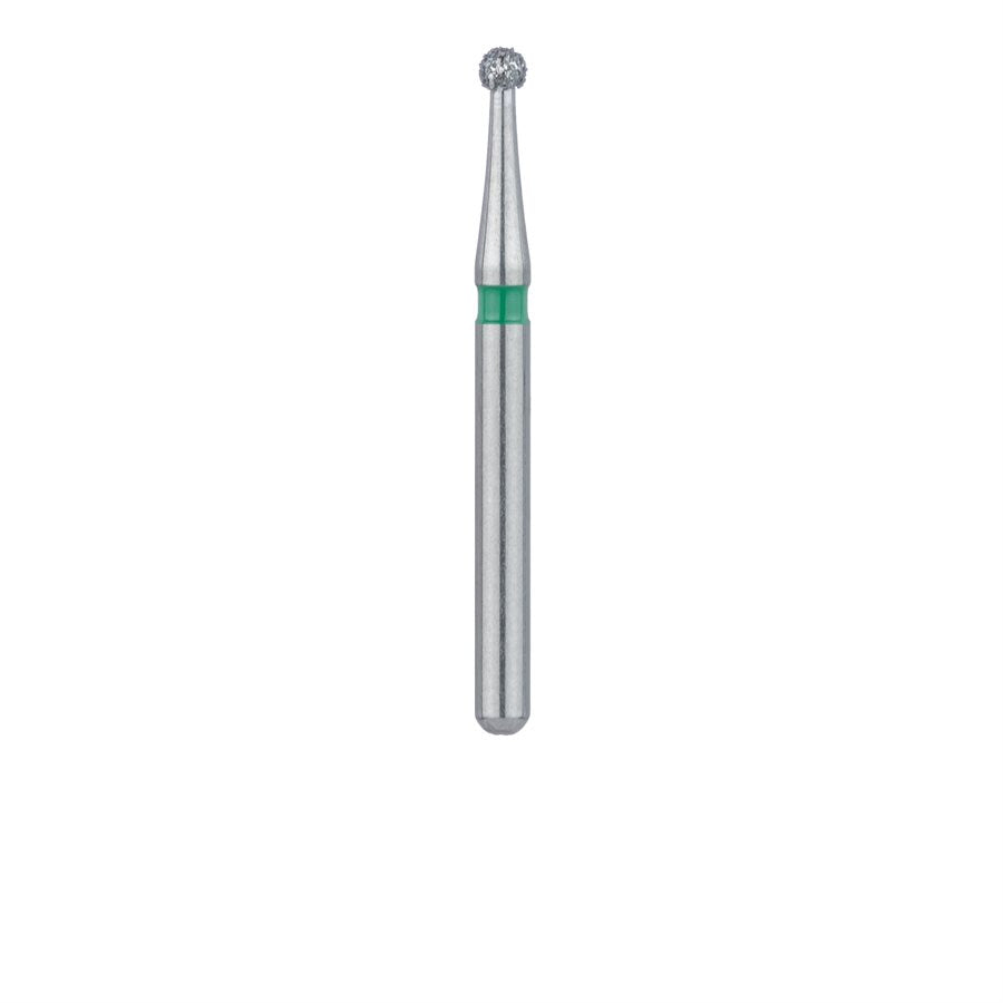 Meisinger 801G-014-FG Round Coarse Grit Diamond Burs 5/Pk